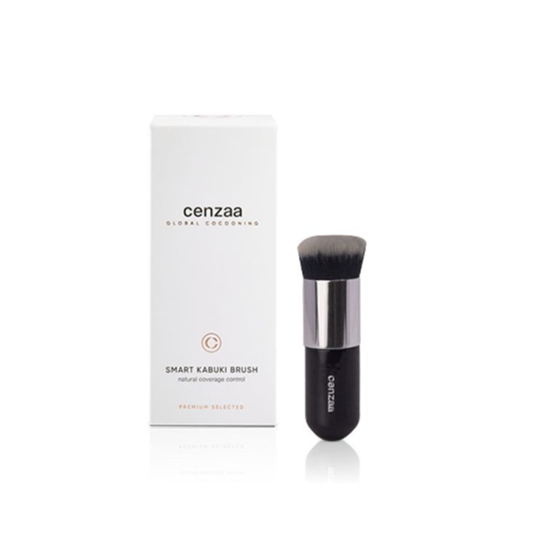 kabuki kwast cenzaa cc minerals foundationkwast